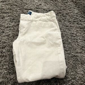 Old navy white ankle jeans